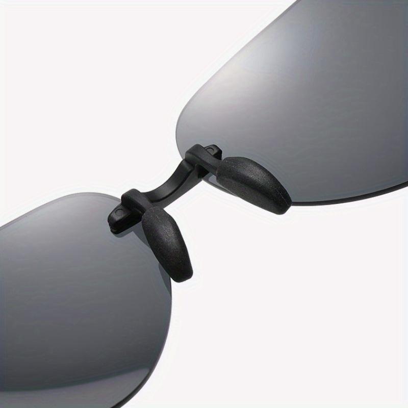 Rimless Polarized Fashion Sunglasses Men Ultralight Pilot Glasses for Women Mirror Frameless Driving Glasses UV400