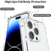 Coque de protection - BOOLING - pour iPhone 15 Pro Max - Silicone Transparent - Antichoc - 2 Verres Trempés