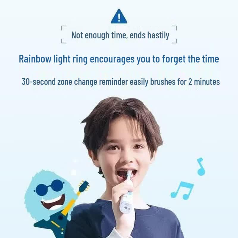 Philips Sonic Electric Toothbrush for Kids - Starlight Smart Screen HX5232 CN plug (adapter included)