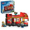 Игрушка LEGO City Красный Двухэтажный Автобус - Подарок на День Рождения, Строительные Блоки, для Мальчиков и Девочек, Возраст 7, 8, 9, Ученики Начальной Школы, Транспортное Средство, Машина,