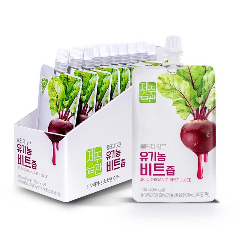 Unwatered Organic Juice Jeju Habit Beet Juice, 1L, 3 Units