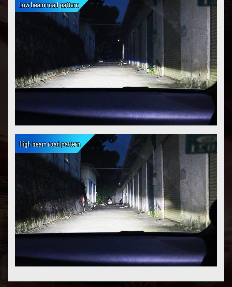 LED Bi-Xenon Headlight Assembly with Flowing Turn Signal for 11-17 BMW 5 Series