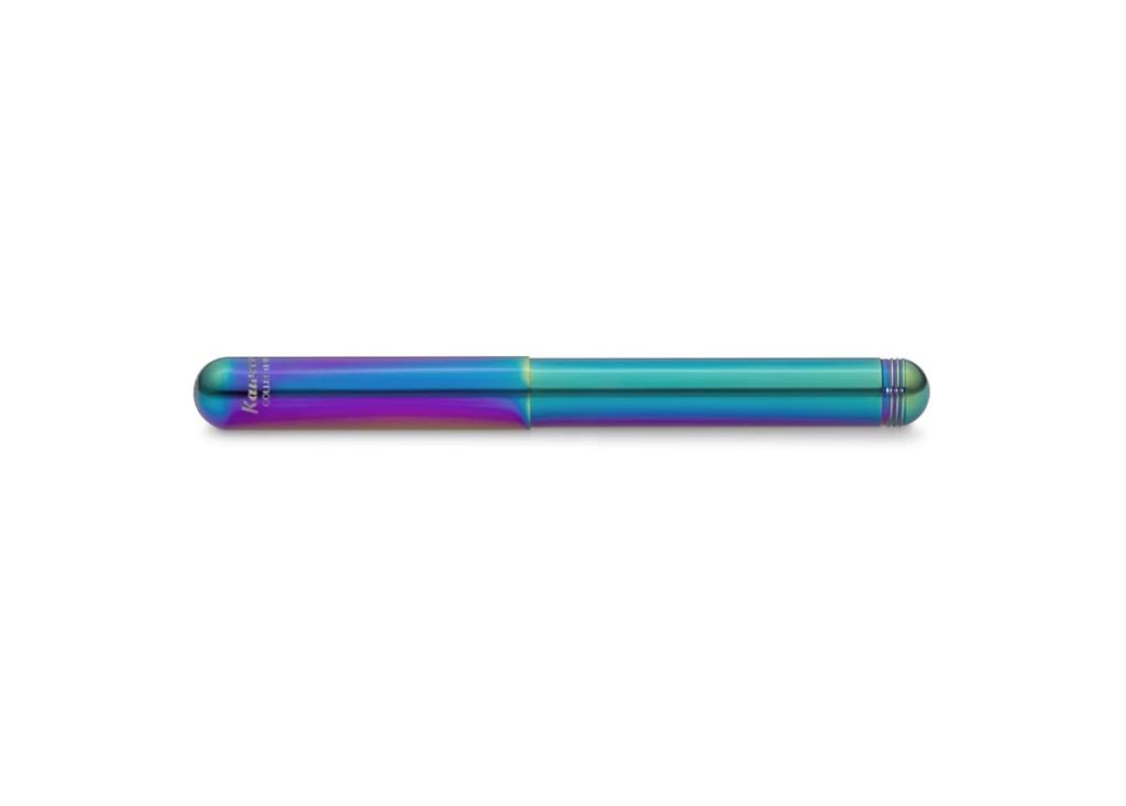Kaweco Collection Liliput Kolibri I Premium Rainbow Color Reservoir Fountain Rainbow Steel for Ink EF Pen, Nib, Cartridges, 4.9-inch, Nib (Extra