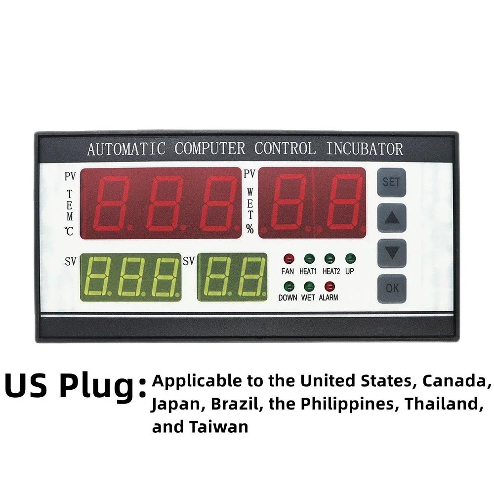 XM-18 Интеллектуальный цифровой контроллер инкубатора для яиц Многофункциональный датчик постоянной температуры и влажности Контрольный зонд для инкубатора для яиц