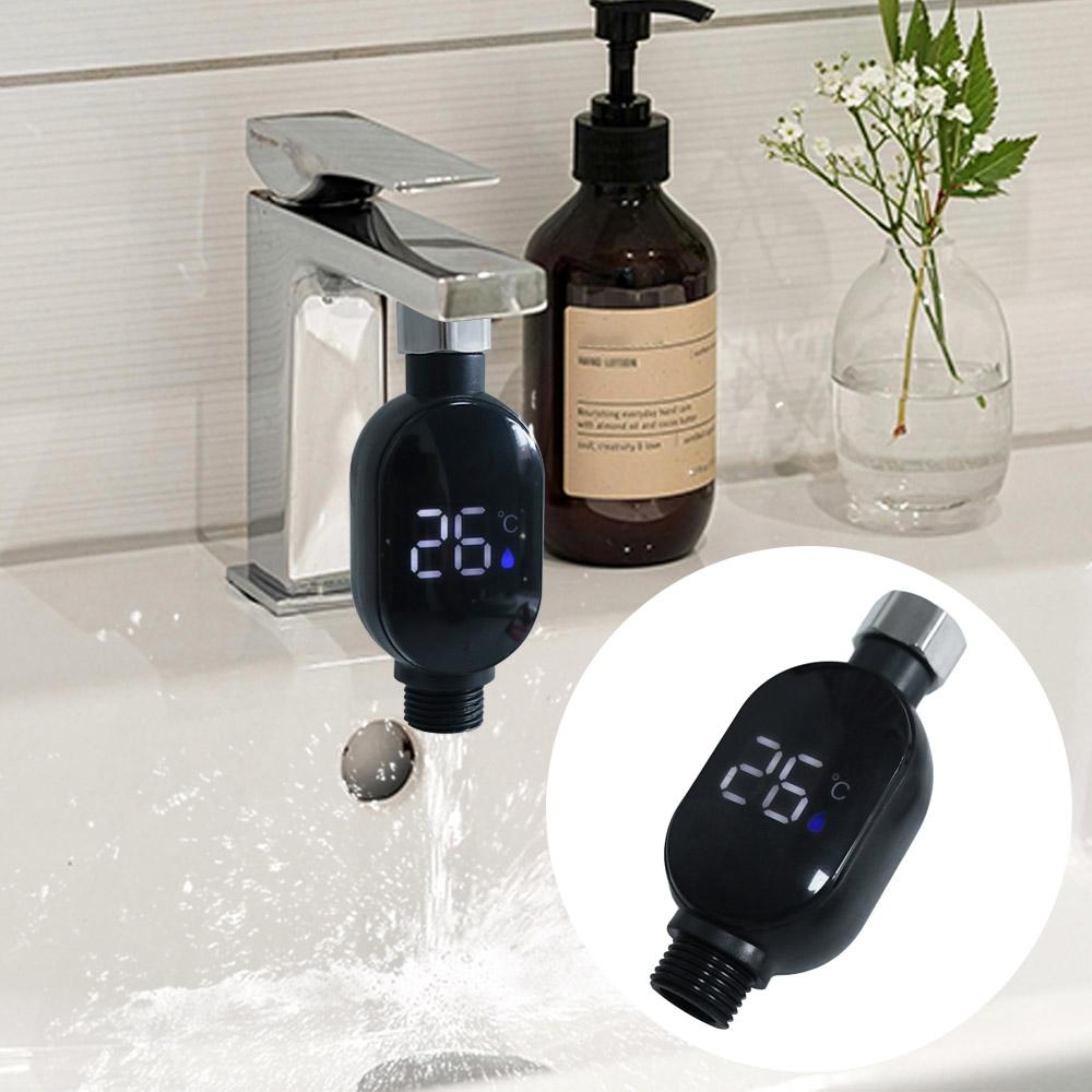 Waterproof Water Temperature Gauge Precise Measurement Shower Thermometer  Safe Bathing