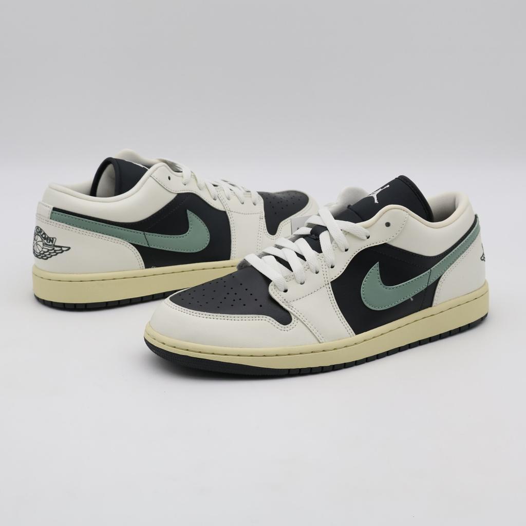 DC0774-001 Nike Air Jordan 1 Low Jade Smoke (Женский)