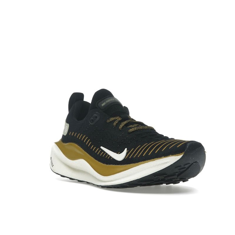 Nike ReactX Infinity Run 4 Черные бронзовые мужские кроссовки Olive-Aura Sea-Glass DR2665-006