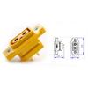 5pcs 3.5mm/4mm XT90NE-F Connector DC500V Amass Connector New Battery Connector  RC Accessories
