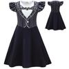 New Halloween Night Cry Jack Cosplay Costume, Middle-Aged And Older Children'S Flying Sleeve Dress + Bag