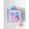 Daiso Disney Stitch Non Woven Bag 48 X 44 X 18 Cm