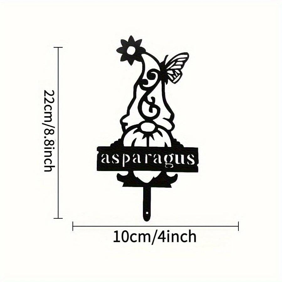 Знак-вставка в землю Металлический Крест для Садовой Декорации
