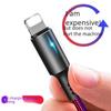 Compatible Apple Braided Lightning Cable for iPhone XS/8/11/12 Pro Max - Fast Charging, Creative Design.