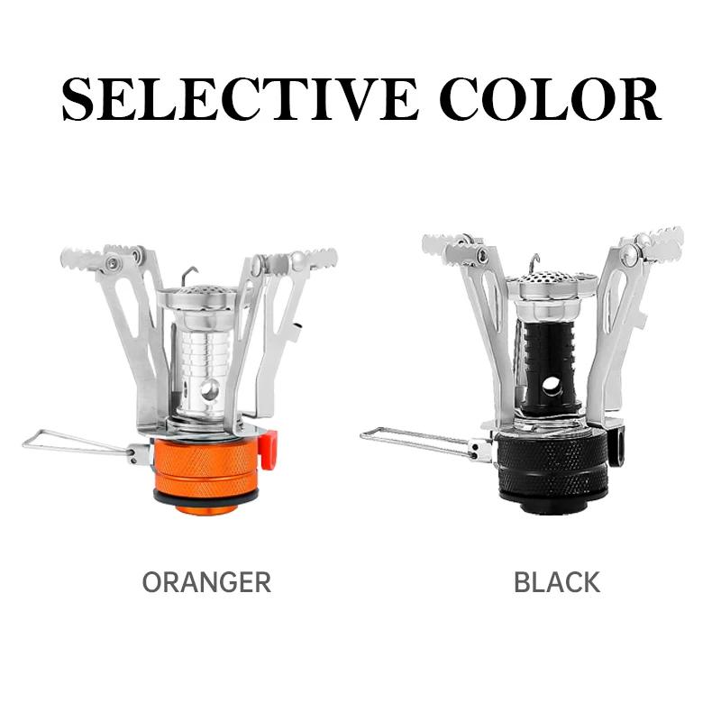 Пикник на открытом воздухе Кемпинг Интегрированная мини-печка Портативная плита с электронным розжигом Варочная поверхность Посуда для путешествий