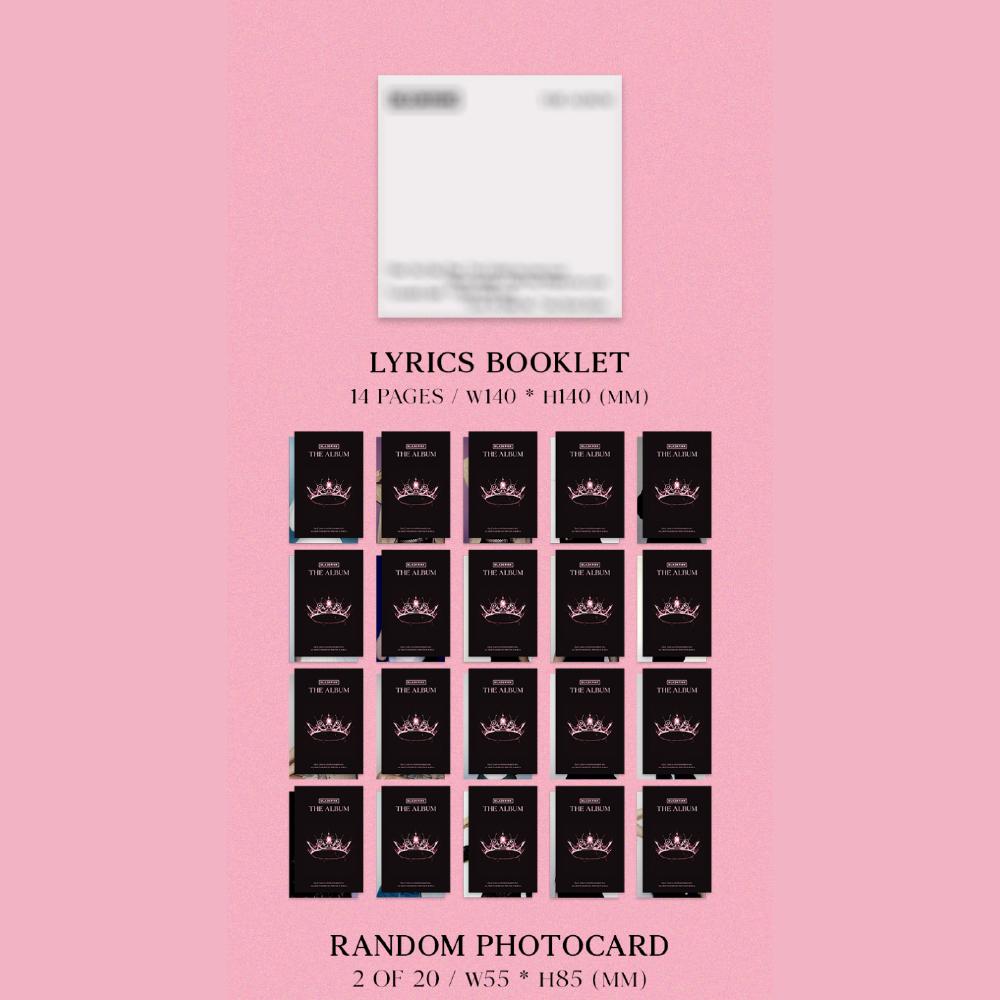 BLACKPINK 1-й полный альбом THE ALBUM