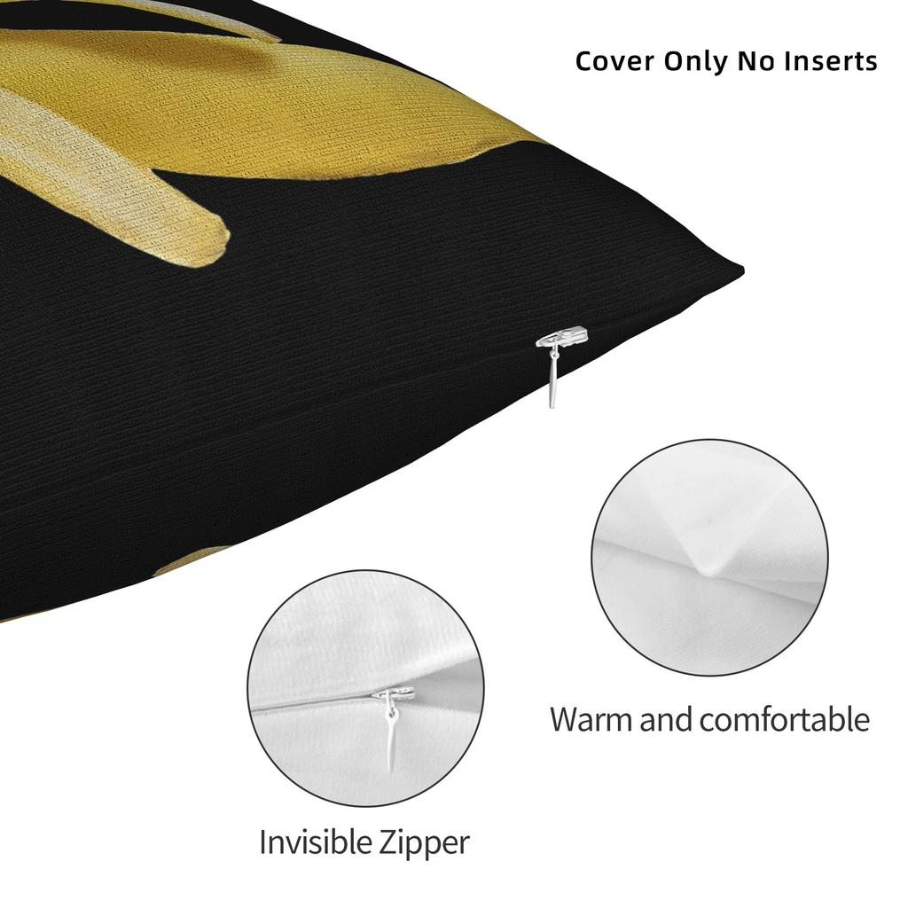 Pillow Case Funny N-Nicolas C-Cage Banana Soft  Pillow Cover For Living Room Chair Cute Funny Pillowcases