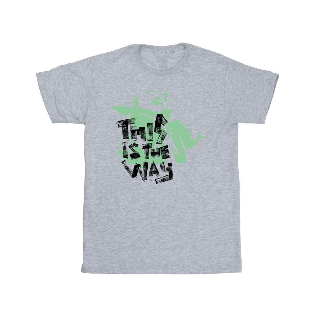 Star Wars Mens The Mandalorian This Is The Way Grogu T-Shirt