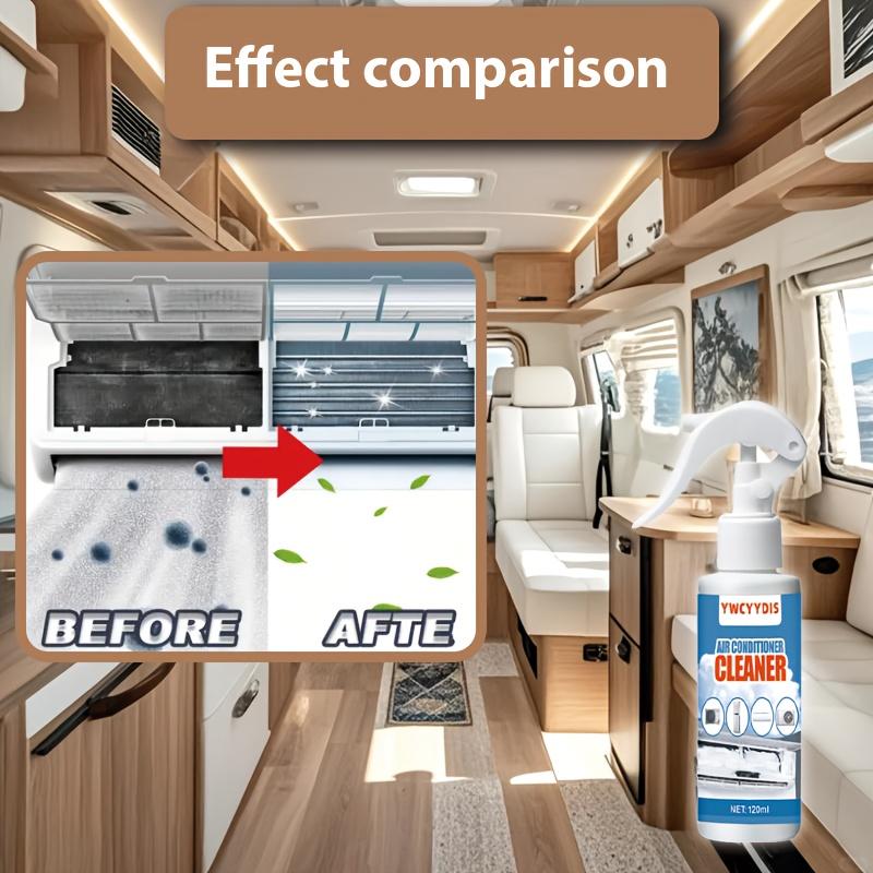 YWCYYDIS 120ml Home Air Conditioner Cleaner Multipurpose No Washing Foaming Cleaning Agent Powerful Cleaning for Car Fan Blades