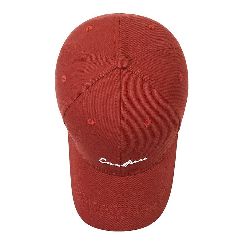 Spring and Autumn New Baseball Cap Men's Fashion Small Letter Cap Women's Versatile Hat Outdoor Sun Hat