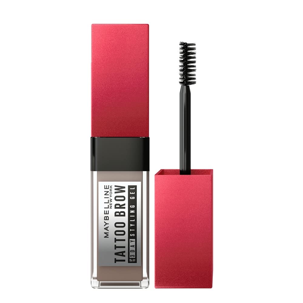 Maybelline New York Tattoo Brow 3-дневный моделирующий гель для бровей Темно-коричневый Полуперманентный тонирующий гель для бровей 6 мл