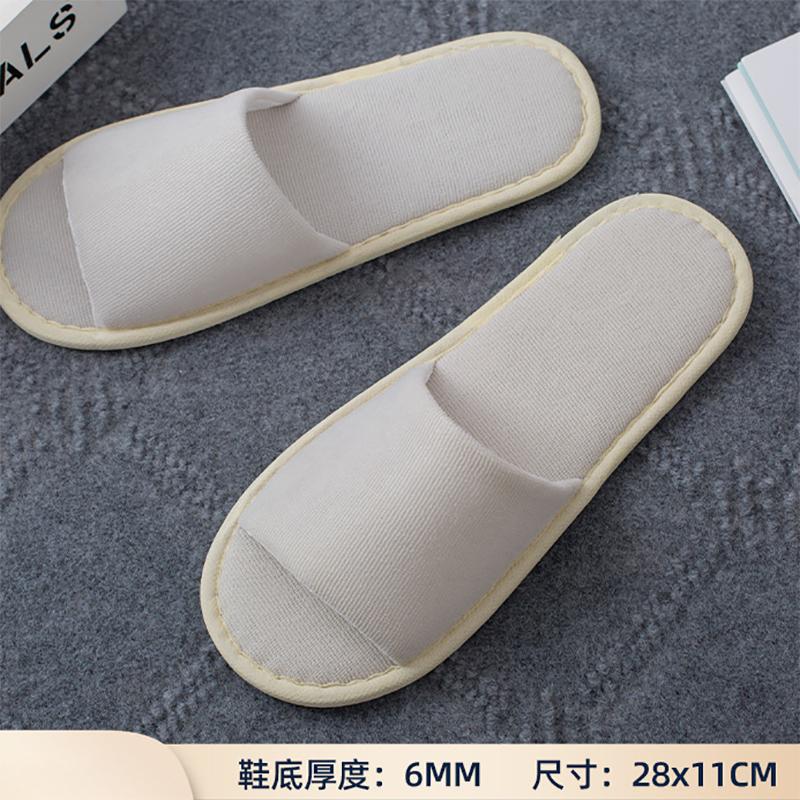 10 Pairs Disposable Slippers Men Business Travel Passenger Shoes Home Soft Slipper Hotel Beauty Club Washable Shoes Slippers