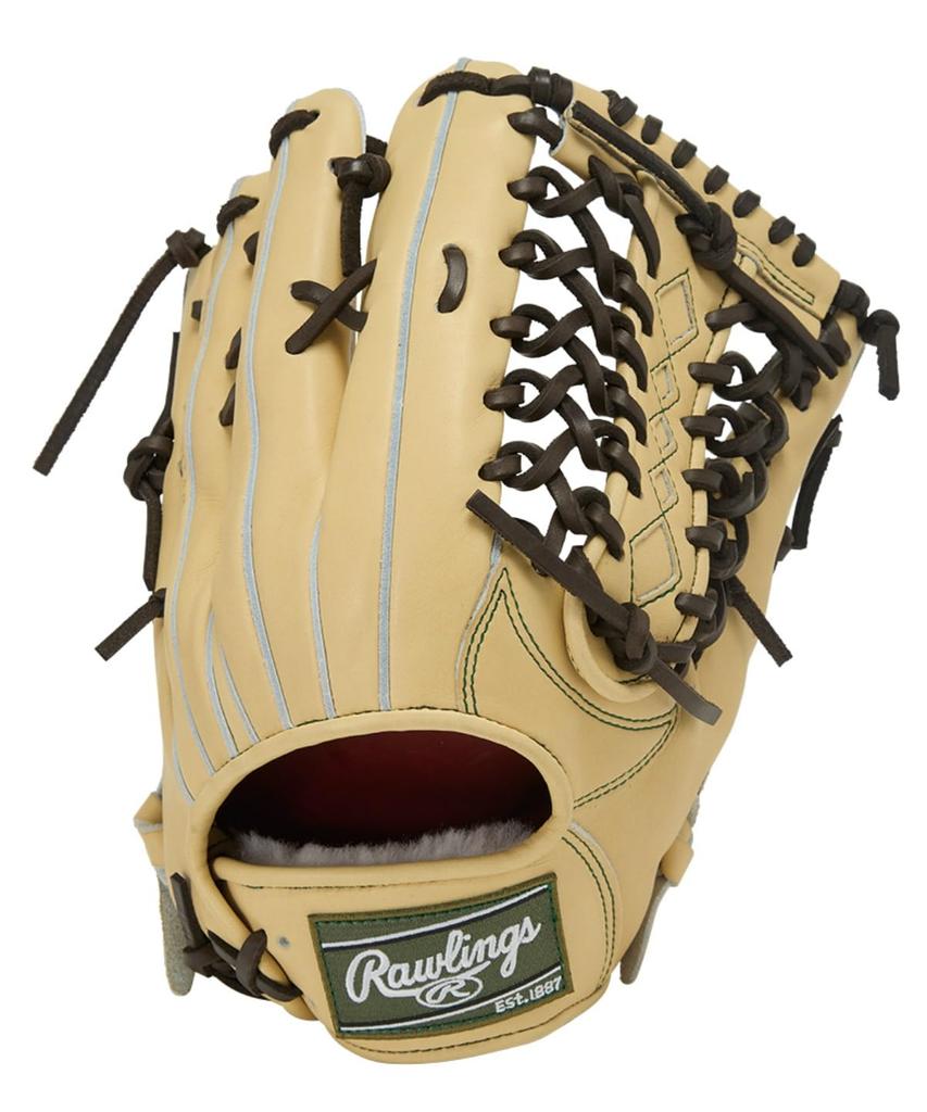 Rawlings PRO PREFERRED GH5FPRB88FS Baseball Throw Glove, Hardball, Outfielder's Glove, Camel, 12.5 Inches, Right-Handed