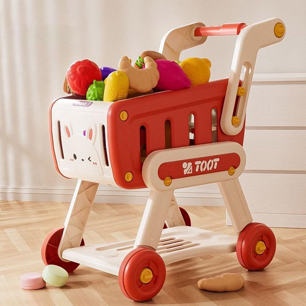 32PCS/Set Fruit Snacks Kitchen Toy Simulation Design Role Playing Toy NEW Shopping Cart Toy Gift