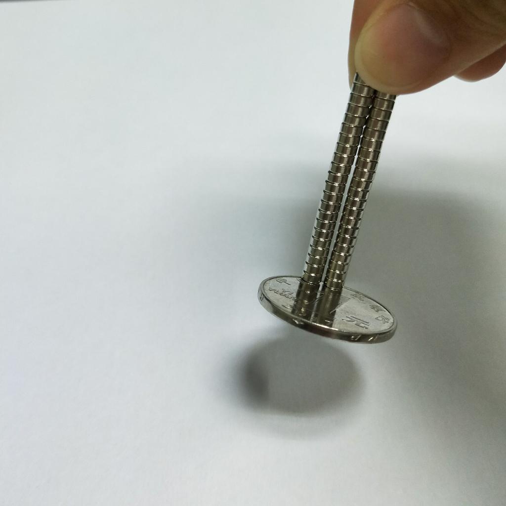 50 шт./набор круглых креативных магнитов NdFeB для промышленного оборудования и игрушек DIY, размер: 4x2мм