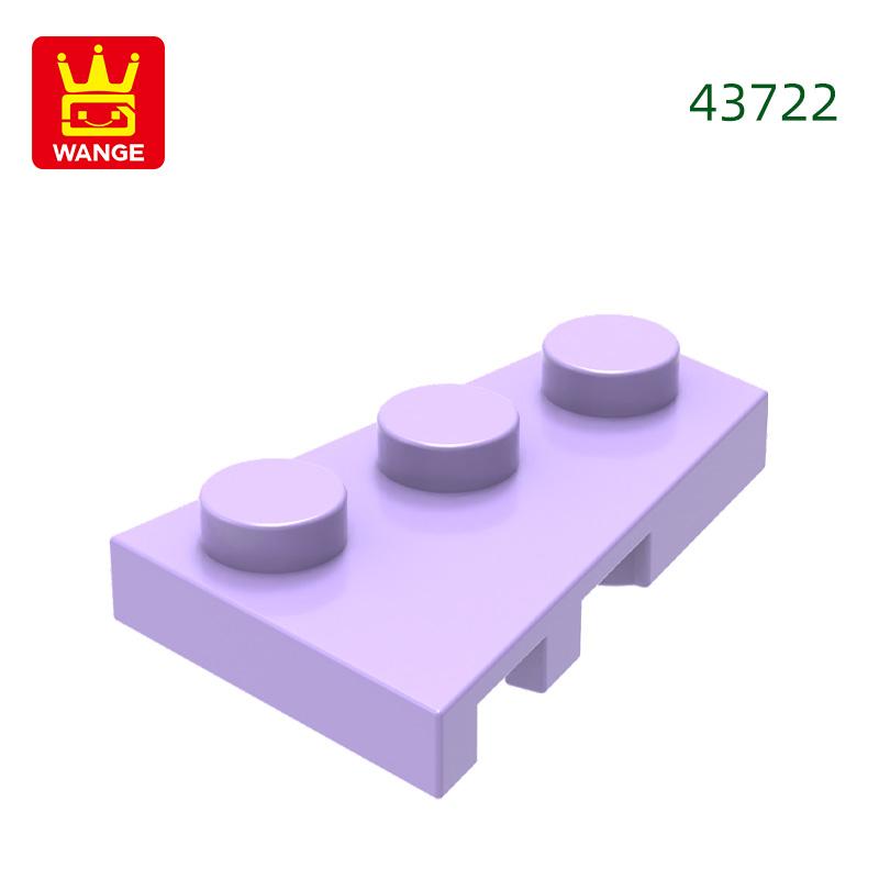 158 шт./лот 43723 2x3 Правый клин-пластина Строительные кубики Аксессуары MOC Совместимо с Фигурирующими кубиками Детские игрушки Идея для подарка Коробка