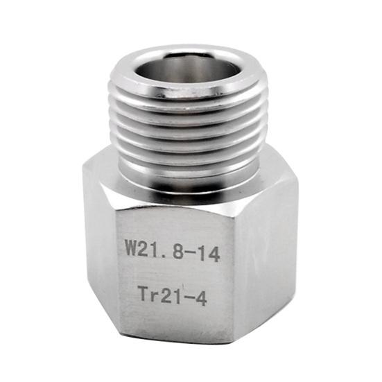 TR21-4 To W21.8-14 Soda Maker CO2 Cylinder Homebrew Beer Keg Convert Adapter Kit