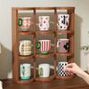 Decorative Multi-layer Cup Holder Space Saving Teacup Storage Rack Water Cup Display Rack  Bathroom