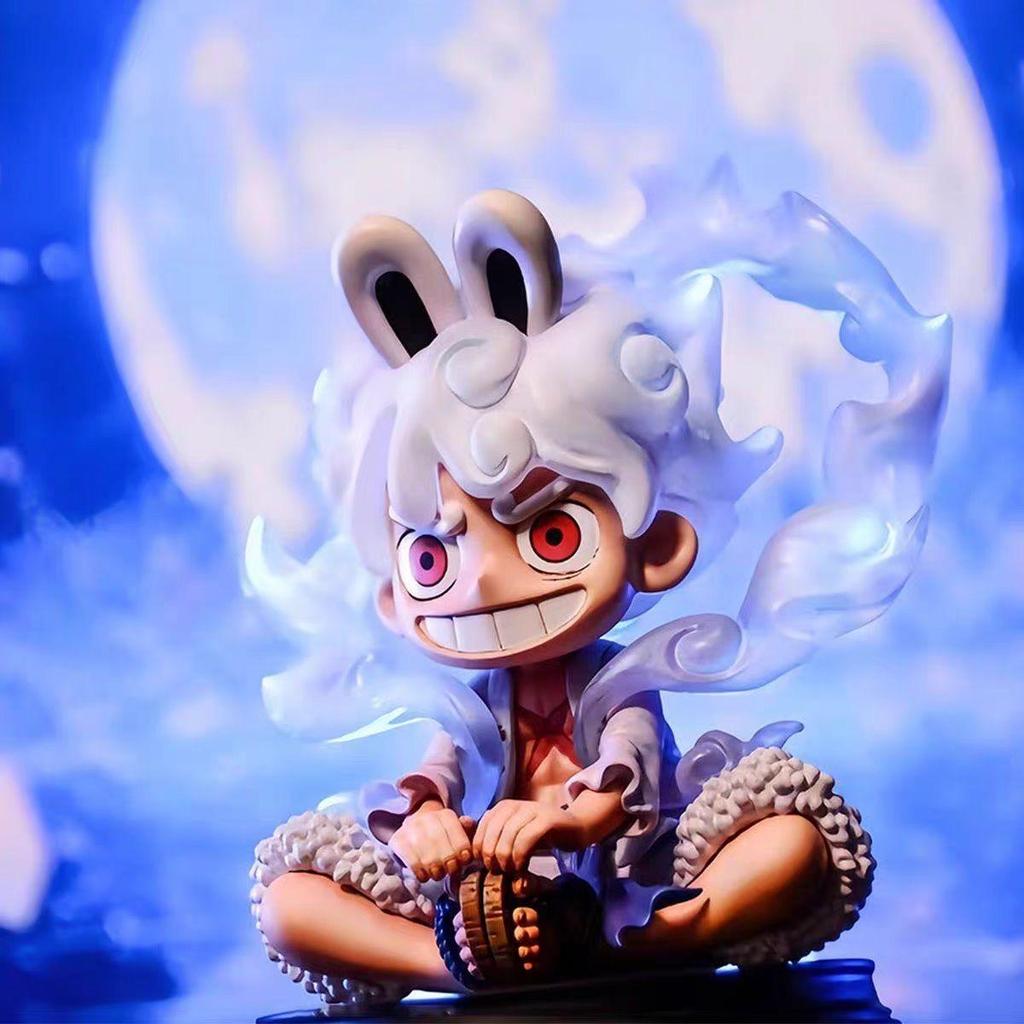 One Piece Anime Character Fifth Tier Luffy Figurine - Anime Character Collection Desktop Case Decoration Gift 13cm