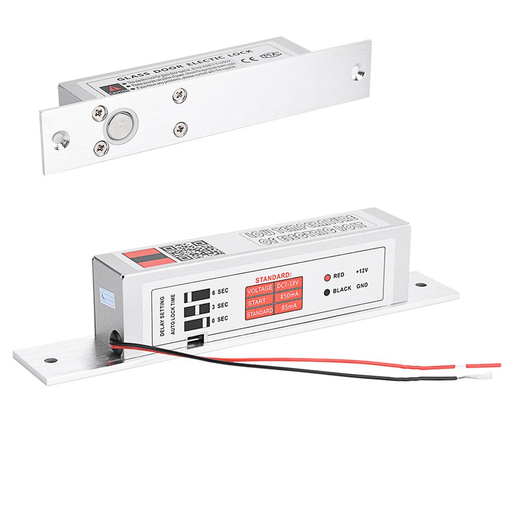 Electric Mortise Lock with Time Delay Low Temperature Bolt Lock NC Mode for Access Control