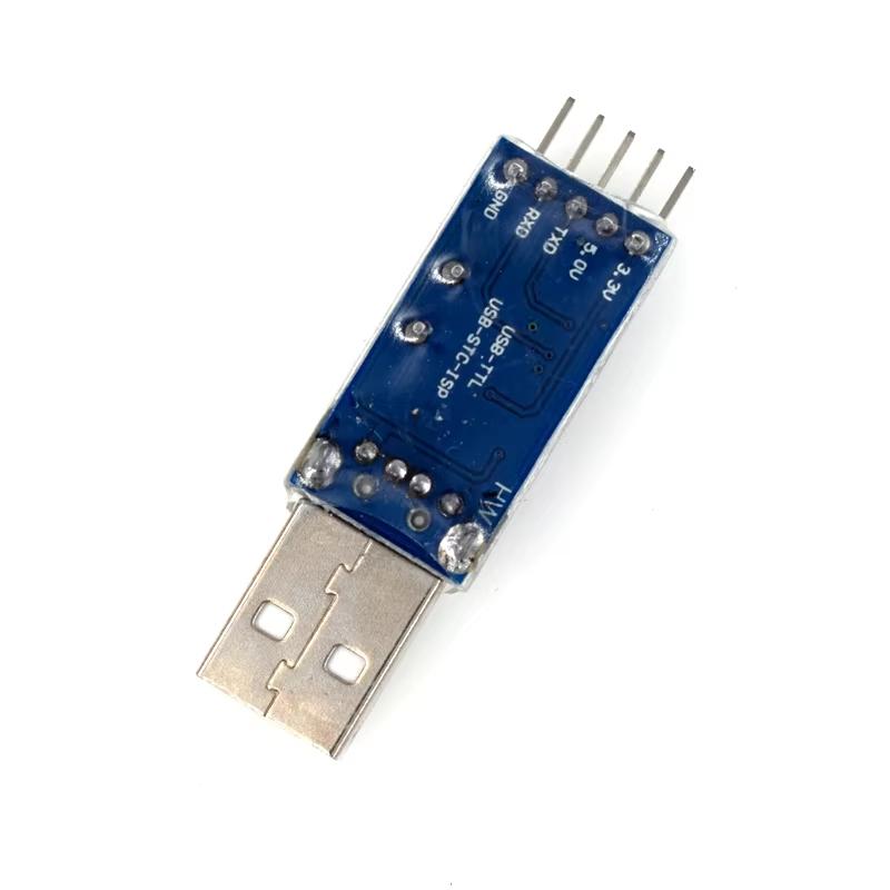 PL2303 USB в RS232 TTL Конвертер Адаптер Модуль DC 3.3V 5V PL2303HX STC Микроконтроллер Плата для Прошивки 1/2 шт.