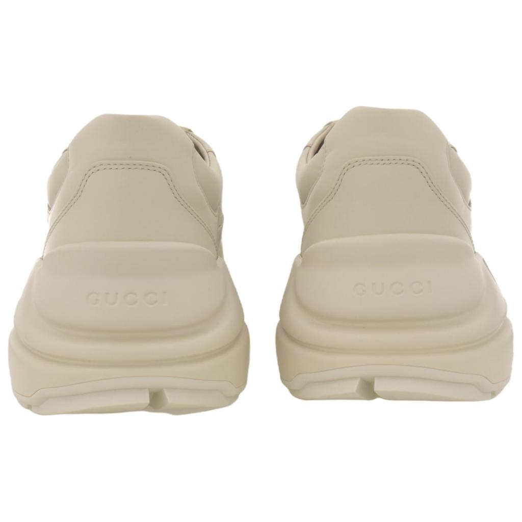 Gucci Кеды Rhyton GUCCI с логотипом, кожаные 500877 DRW00 9522