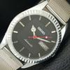 ЯПОНСКИЕ ВИНТАЖНЫЕ ОТРЕМОНТИРОВАННЫЕ МУЖСКИЕ АВТОМАТИЧЕСКИЕ ЧАСЫ SEIKO 6309A ЧЕРНЫЙ ЦИФЕРБЛАТ a443183-1