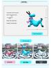Luxury Diamond Pearl Aromatherapy Deer Ornament for Car Interior - Elegant Unisex Design