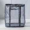 Foldable Wall-Mounted Laundry Hamper - Large Capacity Bathroom Storage Bag