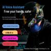 K19 Bluetooth Motorcycle Helmet with Dash Cam, HD Camera, FM Radio, and GPS Tracking