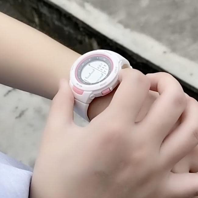 MINGRUI Kids Ladies Bicolor Digital Watch with Big Numbers Ladies Watch Watch Kids Watch Time Set Daily Waterproof Japanese Instruction Manual