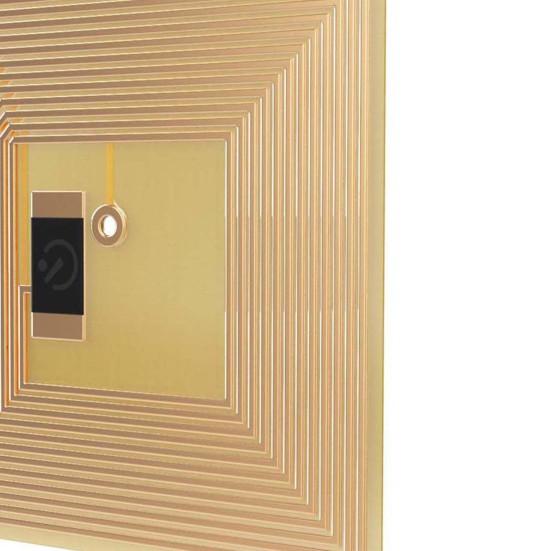 Умный чип для ногтей Безопасный для кожи беспроводной аксессуар NFC Электроника Сенсорный чип для ногтей