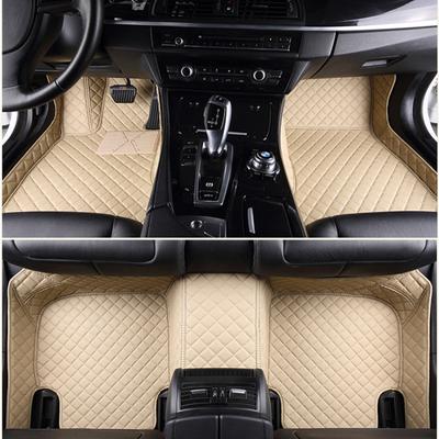 Пользовательские автомобильные коврики для Ford Focus 2012-2017 годов, искусственные кожаные коврики, аксессуары для салона автомобиля