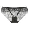 Sexy Seductive Lace Ultra Thin Hollow Out Low Waist Cotton Crotch Women Panties