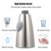 Kitchen Sink Faucet Head 2-Function Pull Out Spray Head with Check Valve Replacement Part G1/2 Connections Brushed Nickel