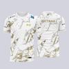 CSGO Esports Team Eternal Fire 2025 Новые майки CS2 Major Game Тренировочные костюмы Унисекс Уличные свободные топы Футболки с графикой