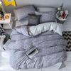 Duvet Cover Sets Bedroom Accessories Cotton Blend Quilt Cover Bed Sheet + Pillowcase