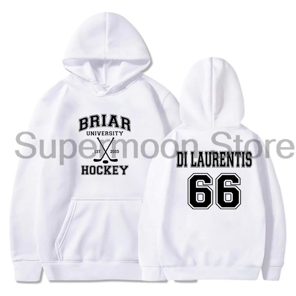 Off Campus Briar University Team Hoodie Unisex Long Sleeve Streetwear Women Men Hooded Sweatshirts
