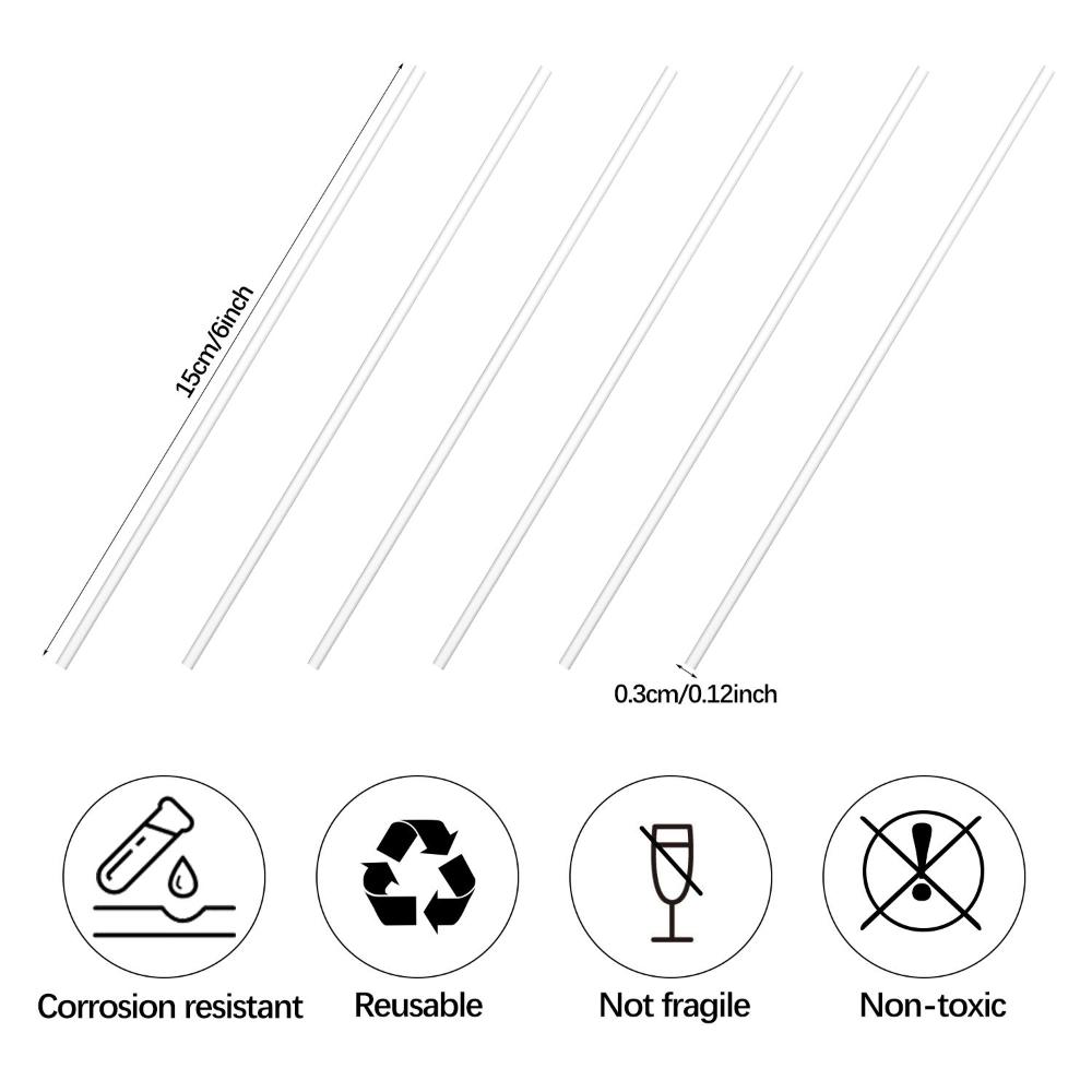 Десерт Конфеты Изготовление Топперы Кейк Попсы Многоразовые Акриловые Палочки Для Леденцов Прозрачный