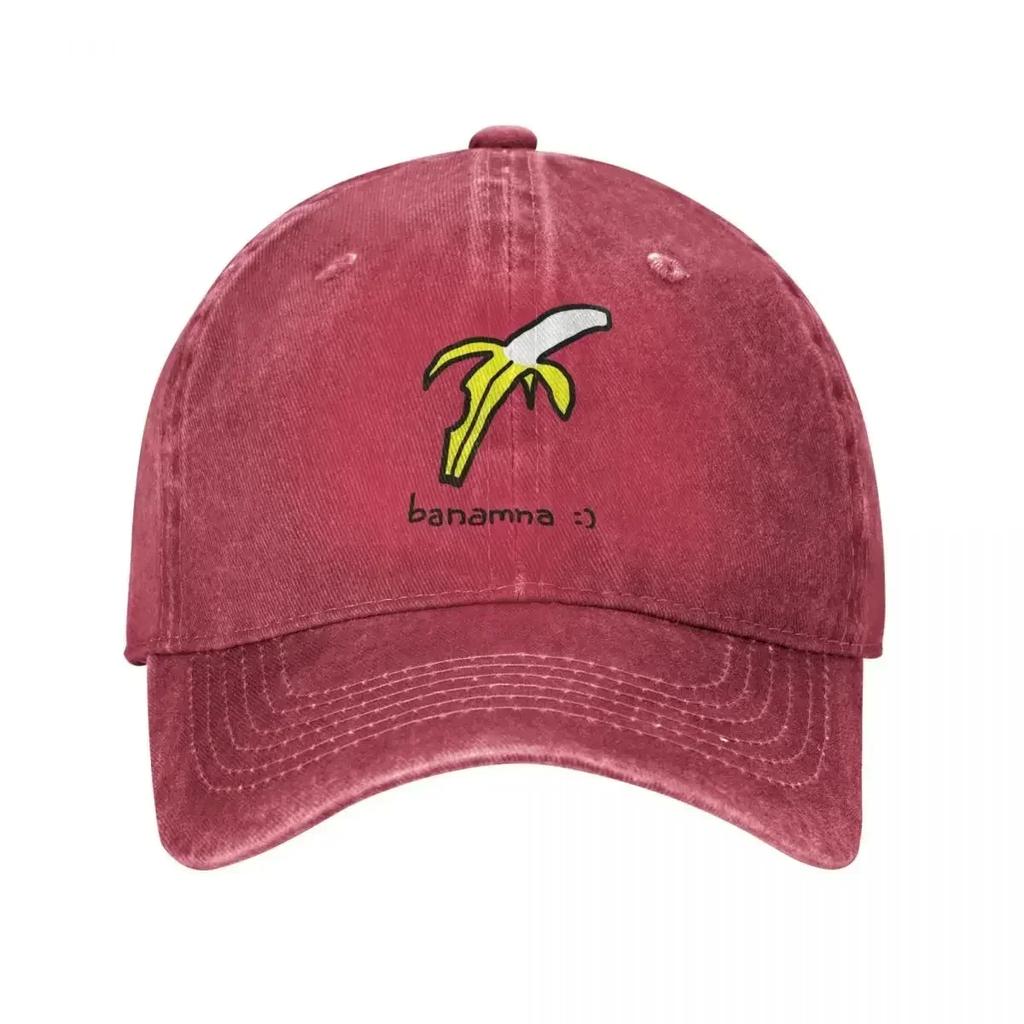 Бейсболки Banamna Snapback Стиранные джинсовые кепки Регулируемые для улицы Кепки Спортивные Бейсбольные Ковбойские шляпы для унисекса