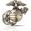 U.S. Marine 3D Eagle Globe Corps Metal Cars Emblem for 250th Anniversary,Eagle Globe Anchor Insignia Decals,Car Medal Gift for Veterans and Military