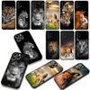 for Motorola Moto G54 G05 G24 G45 G55 G75 G85 G15 G57 G86 Power Edge 50 30 Fusion neo Pro Case Tiger Lion Art Leopard Horse